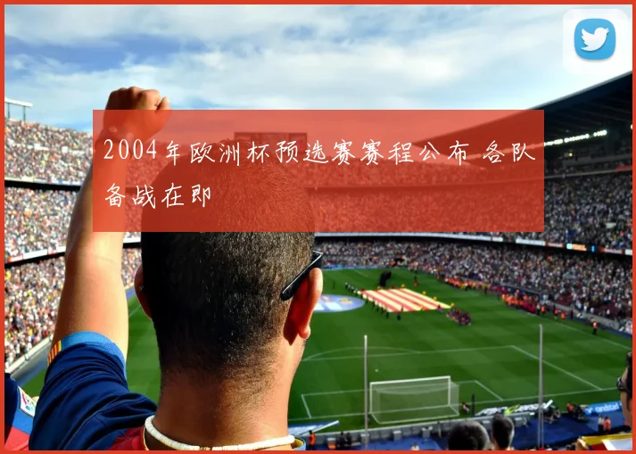 2004年欧洲杯预选赛赛程公布 各队备战在即