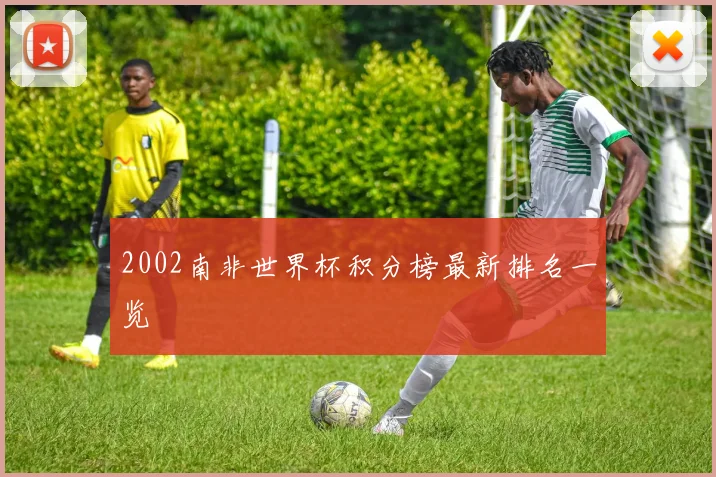 2002南非世界杯积分榜最新排名一览